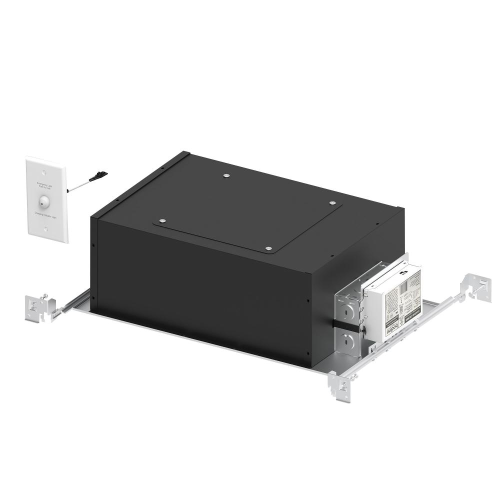 4" Iolite PLUS LED Dedicated Chicago Plenum New Construction Housing w/ EM Driver, 20W,