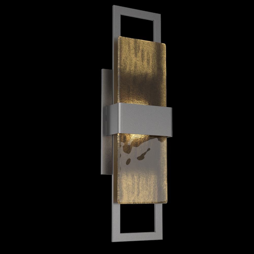 Sasha 20" Sconce-Argento Grey-Bronze Granite