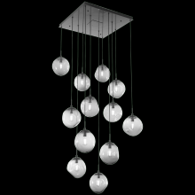 Hammerton CHB0062-09-BB-A-C01-E2 - Aster Square 9pc Multi-Pendant