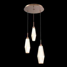 Hammerton CHB0049-03-BB-RA-C01-L1 - Aalto Round 3pc Multi-Pendant