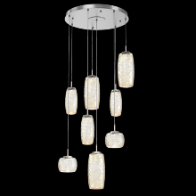 Hammerton CHB0091-08-SN-A-C01-L1 - Vessel Round 8pc Multi-Pendant