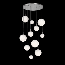 Hammerton CHB0092-11-SN-WL-C01-L3 - Gaia Round Pendant Chandelier