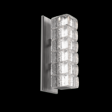 Hammerton IDB0080-01-SN-AC-L3 - Asscher Sconce-Satin Nickel-Asscher Clear