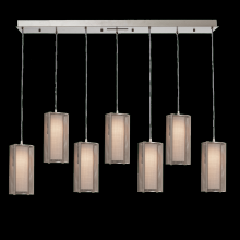 Hammerton PLB0019-07-BS-F-C01-L3 - Uptown Mesh Linear 7pc Multi-Pendant