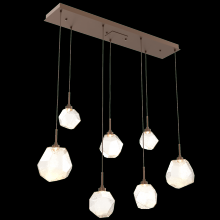 Hammerton PLB0039-07-BB-A-C01-L1 - Gem Linear 7pc Multi-Pendant