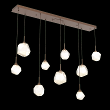 Hammerton PLB0039-09-BB-A-C01-L1 - Gem Linear 9pc Multi-Pendant