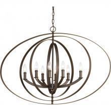 Progress P3791-20 - Equinox Collection Eight-Light Oval Pendant