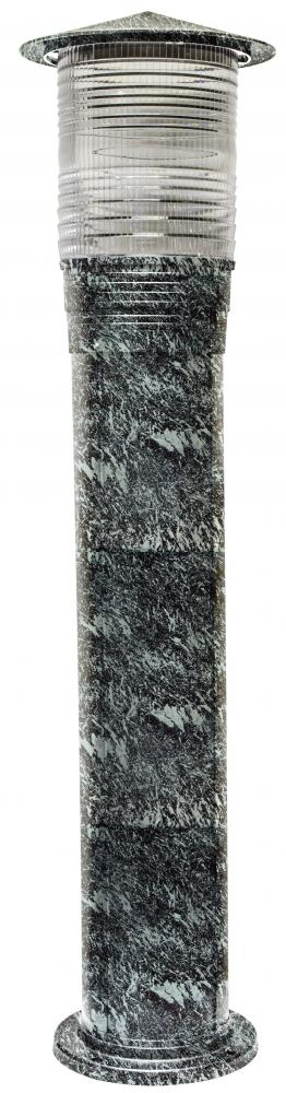 CAST ALUM BOLLARD 70W HPS 120V