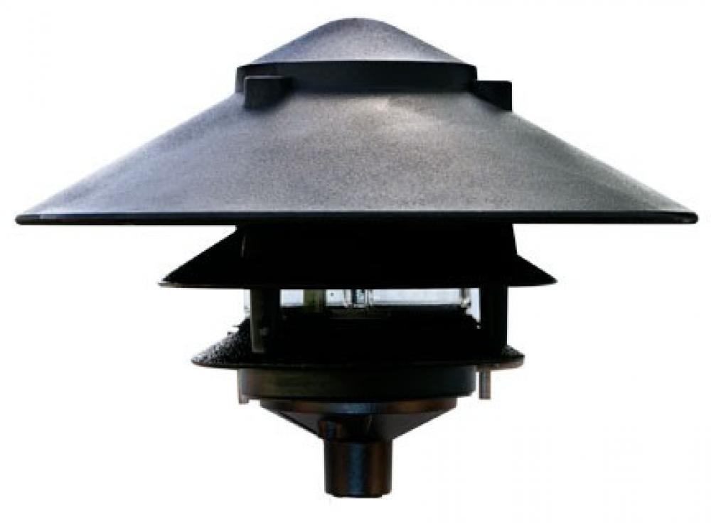 PAGODA FIX 3 TIER 10"TOP 1/2"BASE INCAND 120V