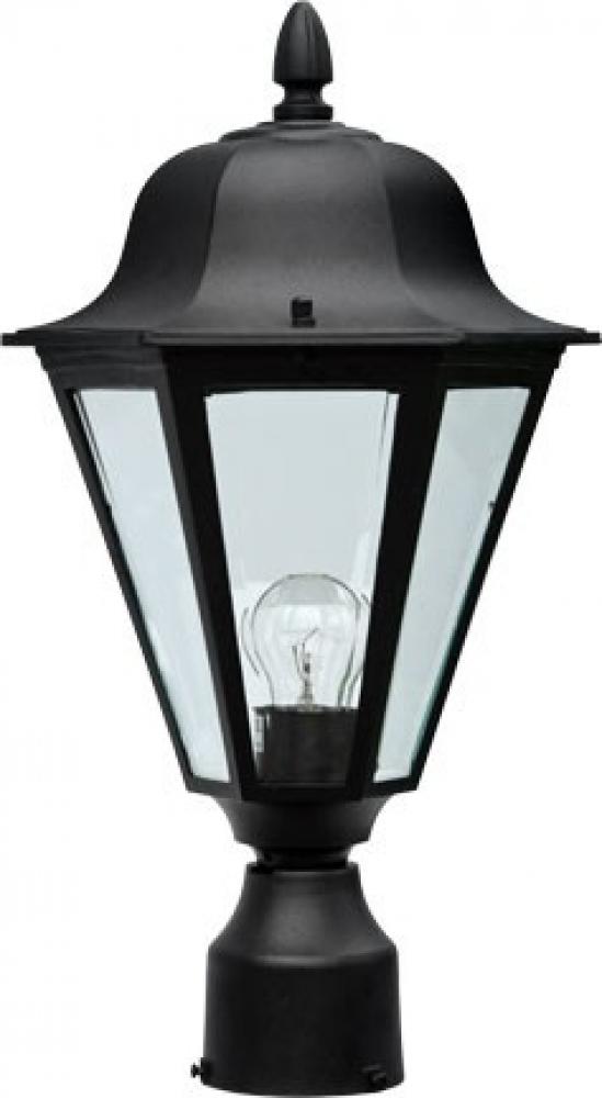 DANIELLA POST TOP FIX W/ CLEAR GLASS LED 9W 85-265V