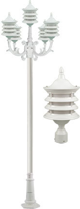 STEPHANIE POST FIVE LIGHT FIX 5 X LED 6W 85-265V