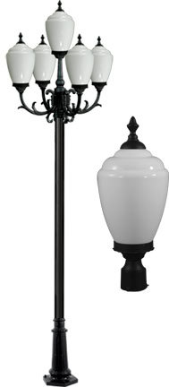 ALISA POST FIVE LIGHT FIX 5 X LED 9W 85-265V