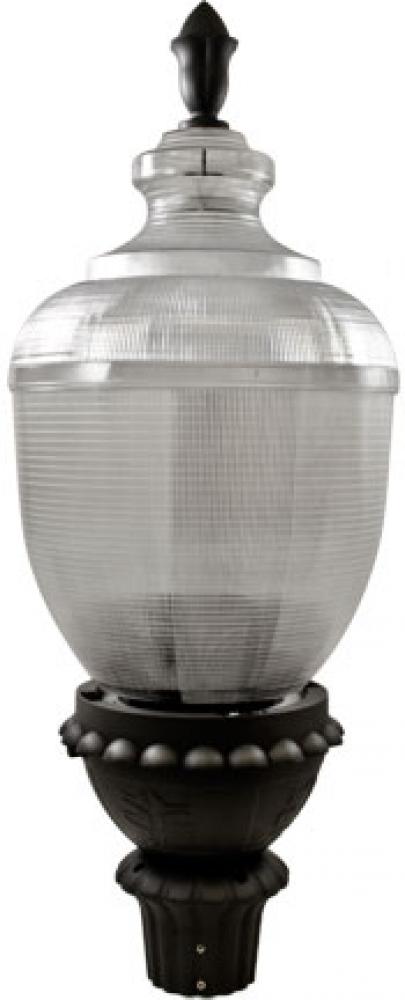 CLEAR ACORN POST TOP FIX 175W MH/MOG 120V