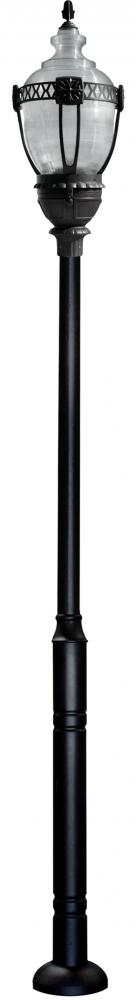 CAST ALUM CLR TOP ACORN FIX 150W HPS MT