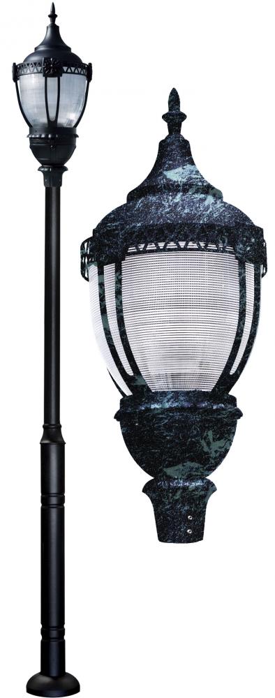 CAST ALUM DRK TOP ACORN FIX 35W HPS 120V