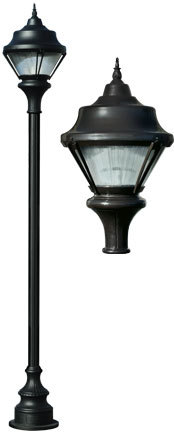 CAST ALUM POST FIX LED 30W 120V