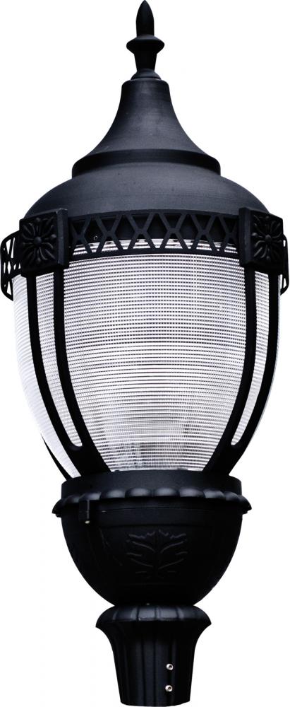 CAST ALUM ACORN POST TOP FIX LED 120W 120-277V 41K