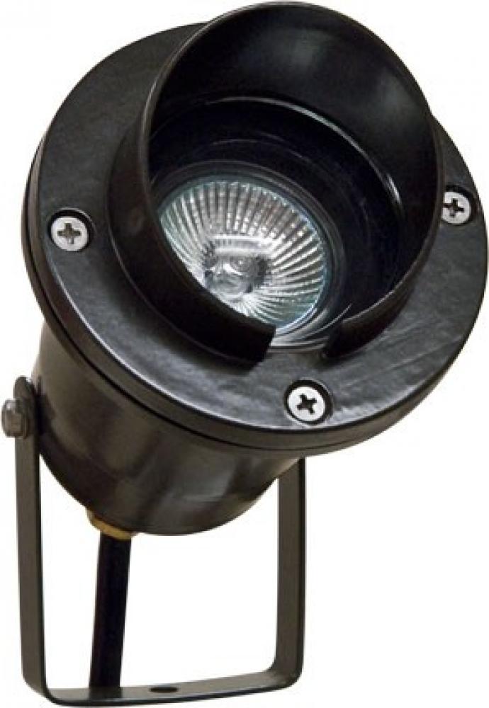 HOODED SPOT LIGHT W/YOKE 7W LED MR16 12V