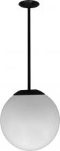 Dabmar D7515-18-B - 16" CEILING GLOBE FIX 18" DROP 50W MH 120V