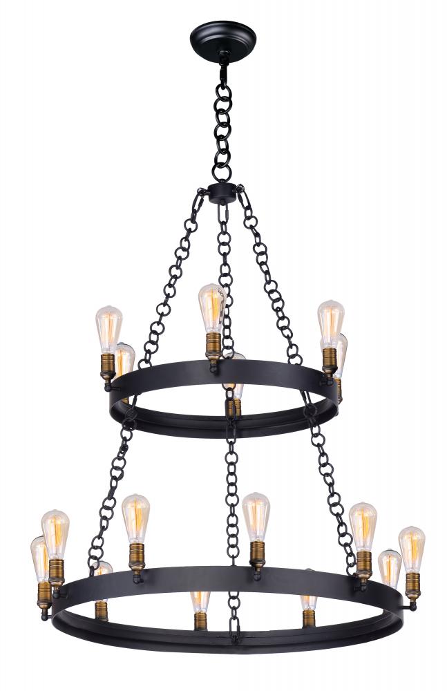 Noble-Multi-Tier Chandelier