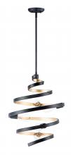 Maxim 12236BKGLD - Twister-Multi-Light Pendant
