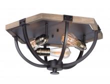Maxim 20330WOBZ - Lodge-Flush Mount