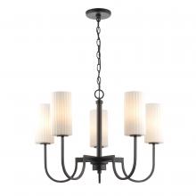 Maxim 32005SWBK - Town and Country-Chandelier