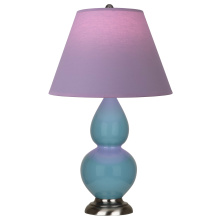 Robert Abbey OB12L - Steel Blue Small Double Gourd Accent Lamp