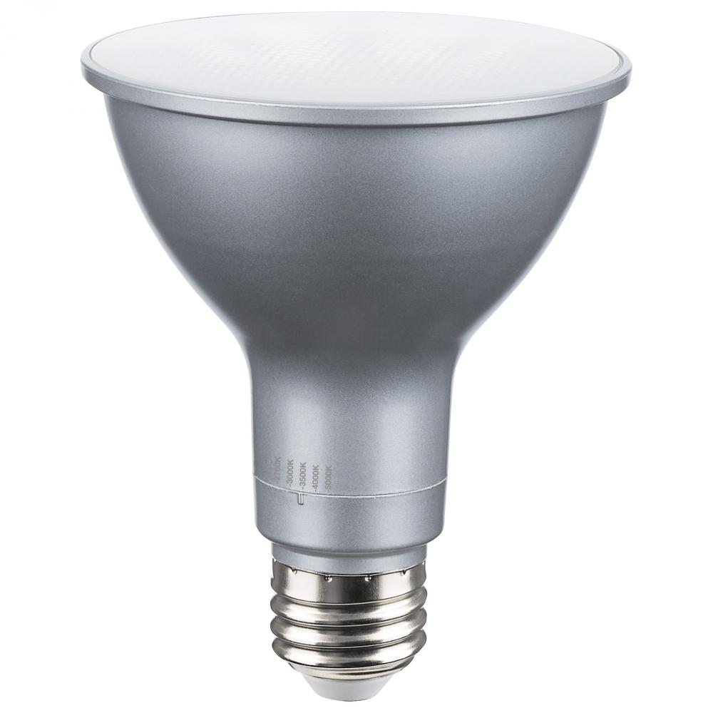 15 Watt PAR3030LN High Lumen LED; Long Neck; 27K/30K/35K/40K/50K CCT Selectable; Medium Base; 120