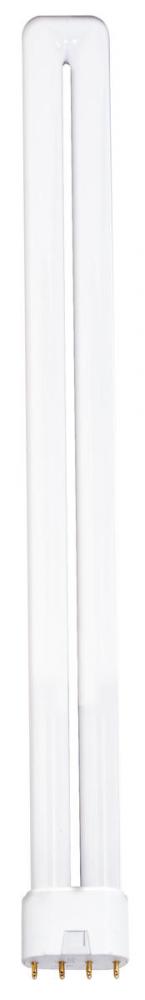 36 Watt; pin-based Compact Fluorescent; 3000K; 82 CRI; 2G11 base; Shatter Proof