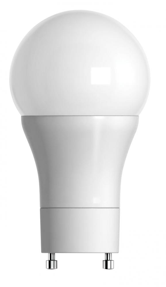 10 watt A19 LED; 2700K; 215' beam spread; GU24 base; 90 CRI; 120 volts