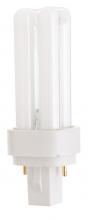 Satco Products Inc. S6716/TF - 9 Watt; pin-based Compact Fluorescent; 3500K; 82 CRI; G23-2 base; Shatter Proof