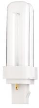 Satco Products Inc. S6719/TF - 13 Watt; pin-based Compact Fluorescent; 3500K; 82 CRI; GX23-2 base; Shatter Proof
