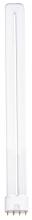 Satco Products Inc. S6768/TF - 40 Watt; pin-based Compact Fluorescent; 4100K; 82 CRI; 2G11 base; Shatter Proof