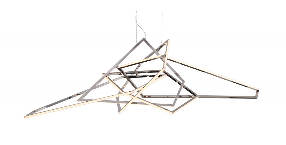 LED Chandelier Chrome