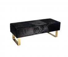 Bethel International 1360OT/GD/BLACK - Gold Living Room Furniture