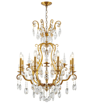 Bethel International BET65XL-AB-1 - Antique Brass Chandelier