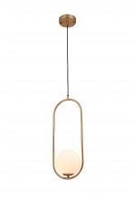 Bethel International DU152P19G - Gold Single Pendant Lighting