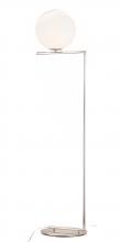 Bethel International DU71SN - Floor Lamp Satin Nickel