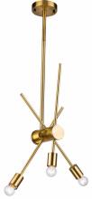 Bethel International DU76G - Gold Chandelier