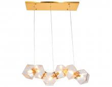 Bethel International SR17CL - Chandelier Gold