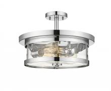 Bethel International YS22137-3SF-CH - Chrome Semi Flush Mount