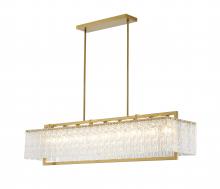 Bethel International ZP136C48BR - Brass Chandelier