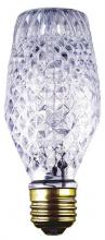 Westinghouse 501800 - 43W SL19 Halogen Cut Glass E26 (Medium) Base, 120 Volt, Box