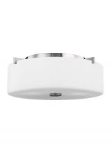 Generation Lighting FM313EN3/CH - Sunset Drive Small Two Light Flush Mount