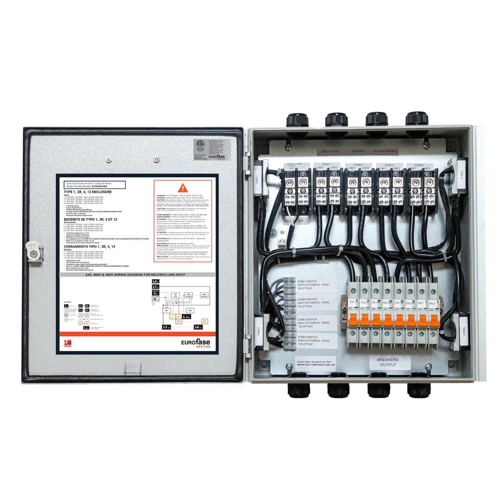 277V-480V MULTI INPUT,2 ZONE