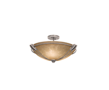 Kalco 4848PS/ALAB - Grande 22 Inch Semi Flush Mount