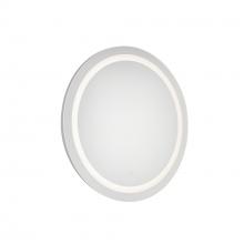 Kuzco Lighting Inc VM40432-5CCT - Hillmont 32-in Sandblasted Merc Edge LED Vanity Mirror