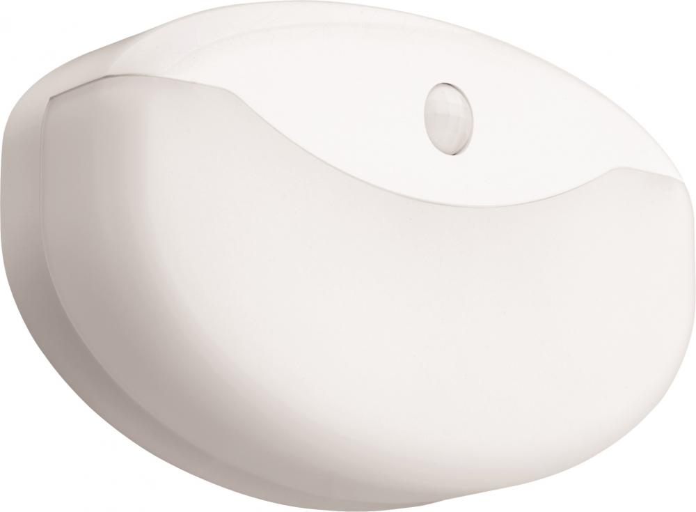 7 in. White 4000K LED Flush Mount Closet Light with Motion Sensor