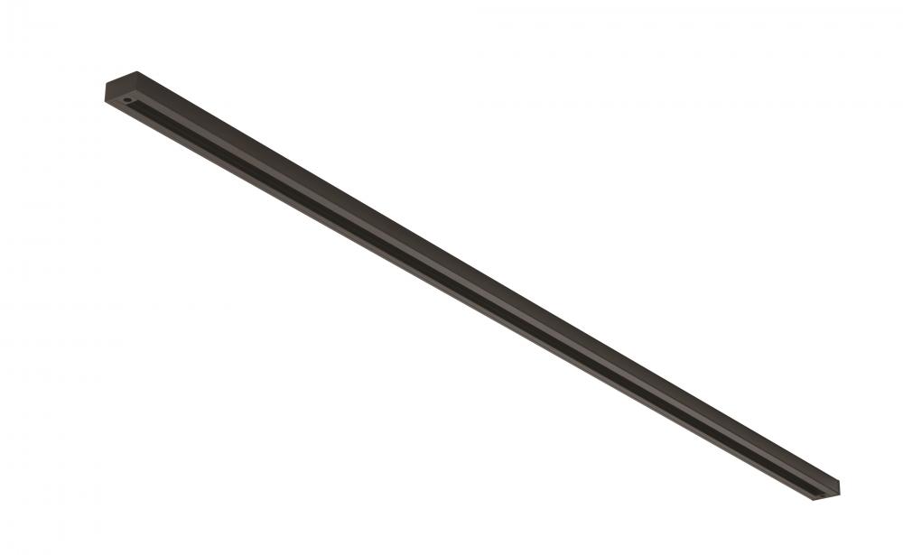 8 ft. Black Linear Track Lighting Section